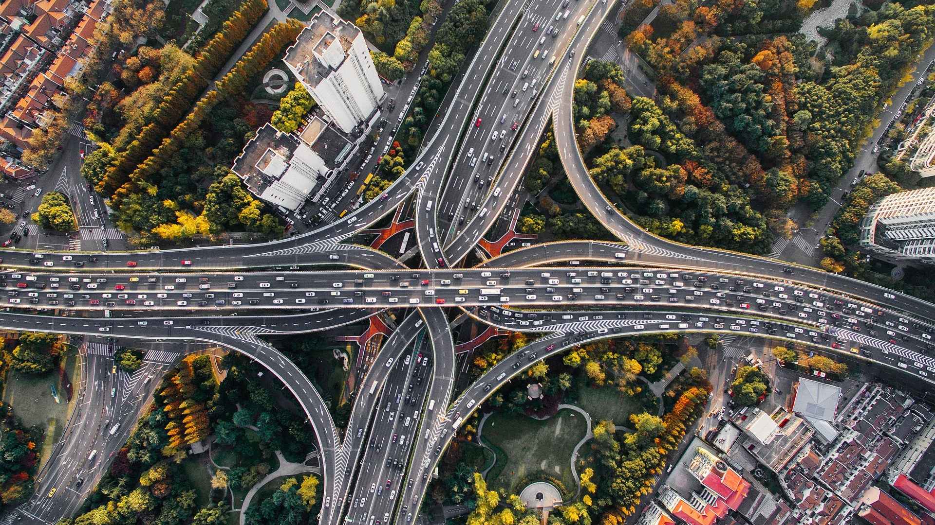 A complicated highway